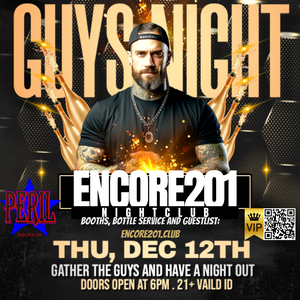 Mens Night with Peril at Encore 201