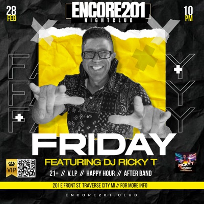 DJ Ricky T at Encore 201