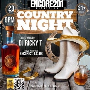 Country Night w/ DJ Ricky T at Encore 201